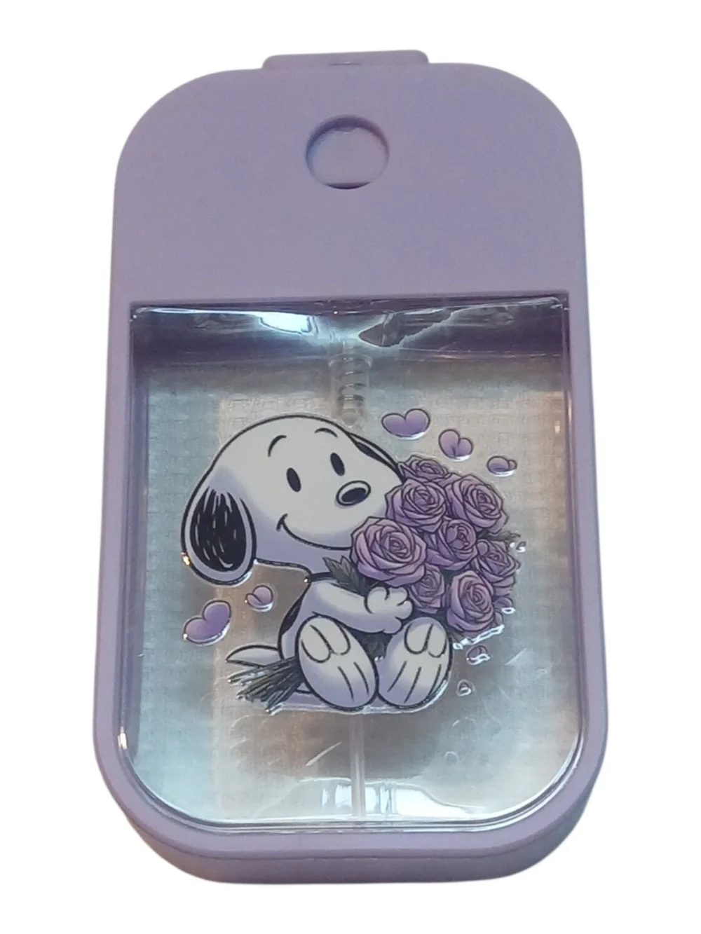 Peanuts - Snoopy Refillable Hand Sanitizer Spray Bottle, Pocket/Purse Sizep